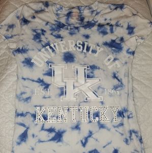 PINK UK Wildcats Short Sleeve Top